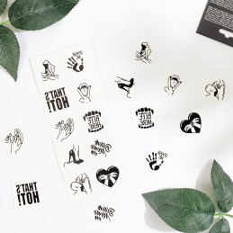 Votre Loveshop à Chartres 28 Set 10 tatoos Kinky