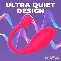 Lampe Bulby Rouge avec l'application INTOYOU